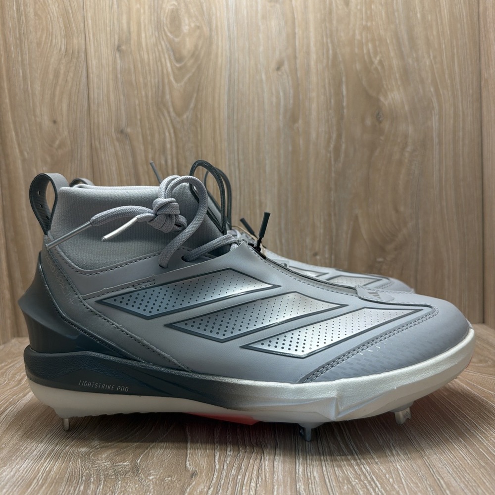 Adidas Adizero Impact+ 2.0 All Star Silver Size 8 Baseball Cleats JH6718